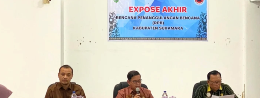 Pj Sekda Sukamara Buka Acara Expose Akhir Penyusunan Rencana Penanggulangan Bencana RPB 2025